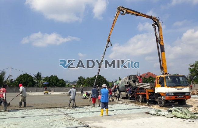Jasa Sewa Concrete Pump di Kresek Tangerang Harian