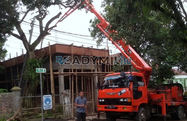 Jasa Sewa Concrete Pump di Pasir Kuda Bogor Harian