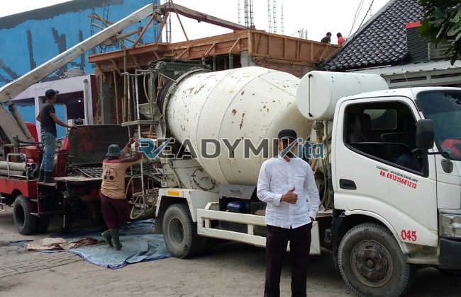 Jasa Sewa Concrete Pump di Nagrak Sukabumi Harian